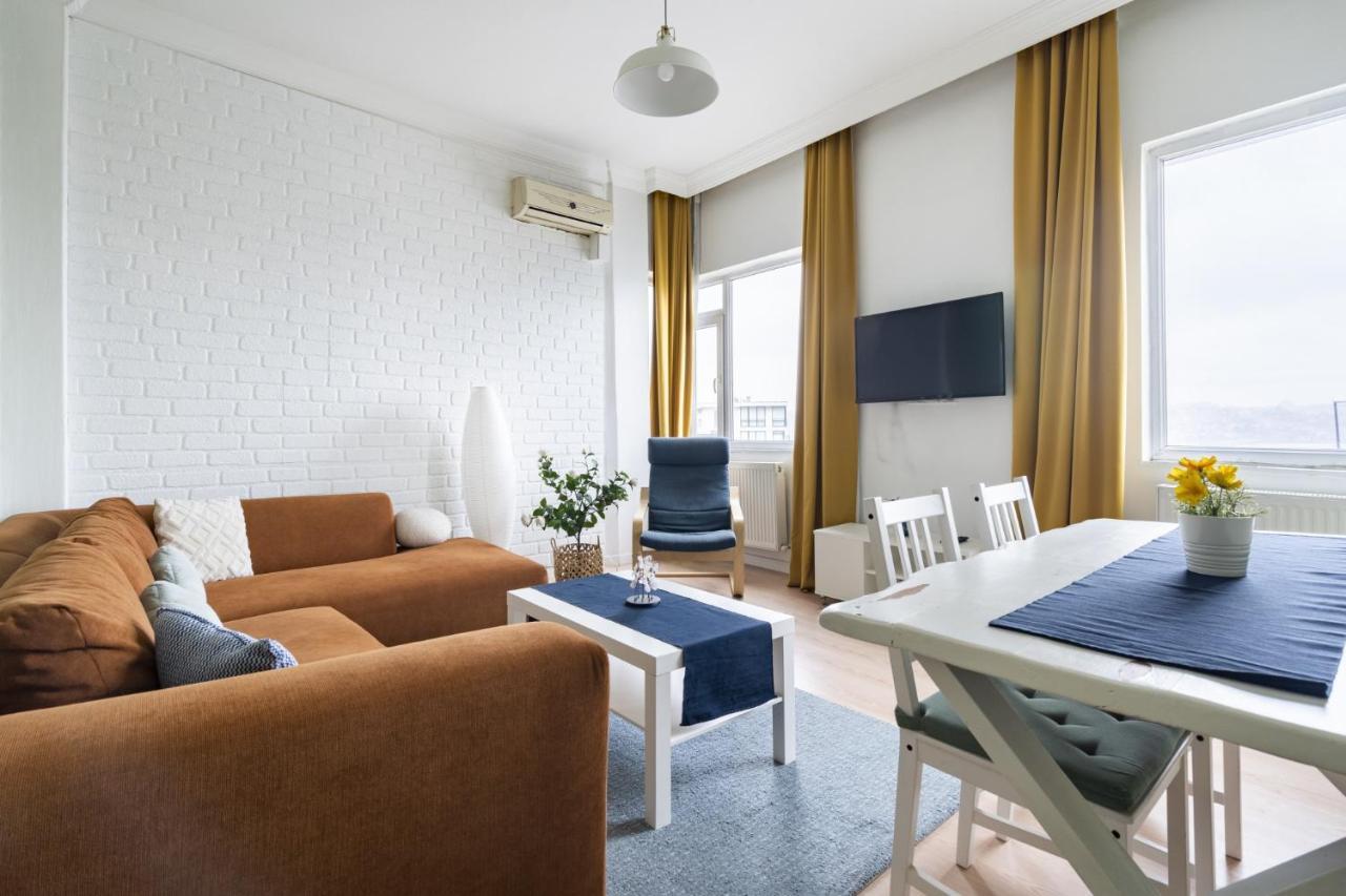 Апартаменты Central Flat W Sea View And Near Galata Tower Стамбул Экстерьер фото